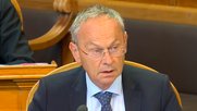 «Die öffentliche Debatte zu diesem Thema fand 2018 statt», erinnerte FDP-Ständerat Olivier Français an die No-Billag-Abstimmung. (Bild Screenshot parlament.ch)