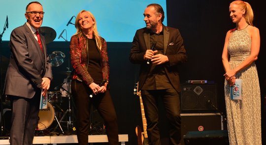 Markus Gilli, Patricia Boser, Hugo Bigi und Tina Biedermann (v.l.)