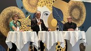Bundespräsident Alain Berset beim Medientreffen in Locarno (Bild: Twitter)