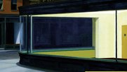 So sieht ein Gemälde von Edward Hopper aus, wenn es von Ruf Lanz für Cannes kreativ bearbeitet worden ist und das Inventar von Welti Furrer bereits gezügelt...