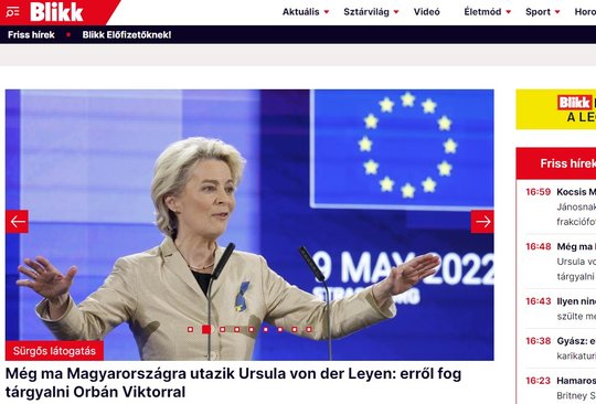 «Blikk.hu» ist mit über 3,4 Millionen Nutzern pro Monat der meistgenutzte digitale Nachrichtenanbieter in Ungarn... 
