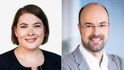 Kathrin Ruther übernimmt von Michael Schmidle...      (Bild: SRF)