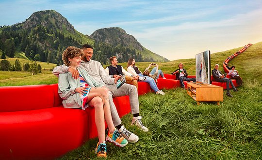 Inhlatlich setzt die Werbeoffensive auf Swissness – und grenzt sich ab von Netflix und Co. (Bild zVg)