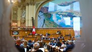 Mit überwältigendem Mehr von 151 zu 33 Stimmen zerpflückte die grosse Parlamentskammer die Sparpläne von Post-Minister Albert Rösti... (Bild: © Post)