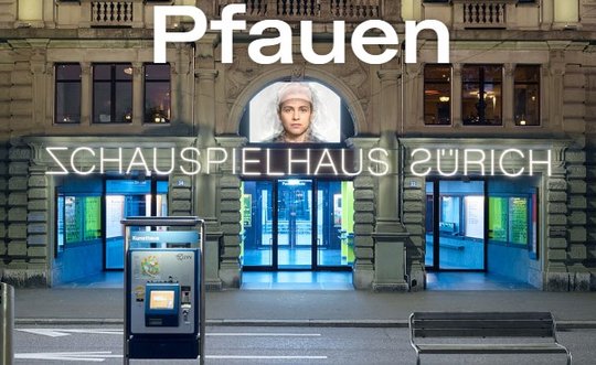 Vom Schauspiel zum Wortspiel: Der Schriftzug am Pfauen dürfte wohl wieder geändert werden…   (Screenshot Webseite Schauspielhaus)