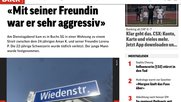 «Blick» und «20 Minuten» nannten die entsprechende Strasse, an der das Delikt stattgefunden hatte... (Bild: Screenshot blick.ch)