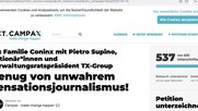 Das volle Programm: Offener Brief, Petition und Eingabe beim Presserat...