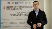 Der Präsident der ukrainischen Journalisten-Union Sergij Tomilenko setzt sich für die Print-Zeitungen ein... (Bild: © NUJU)