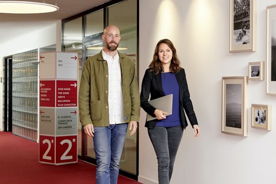 Sabrina Pantic und Olivier Carré bilden neu die Doppelspitze der SEA-Unit von Webrepublic...              (Bild: zVg)