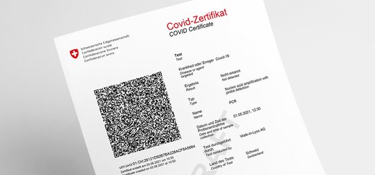 Das Ziel des Public Security Tests ist «die Sicherheit des Covid-Zertifikats zu testen und Vertrauen vor dem öffentlichen Rollout aufzubauen»... (© Bild: BAG)