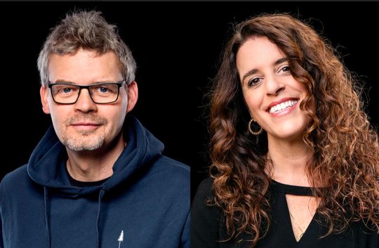 Der neue Samstag auf Radio SRF 3: Matthias Völlm und Rahel Giger (Bild © SRF)
