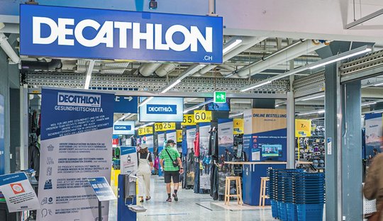 Bis 2022 will Decathlon Schweiz rund 1050 Personen beschäftigen...