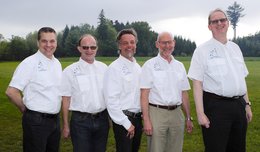 Boss, Rytz, Wagner, Villiger und Angelini (v.l.)