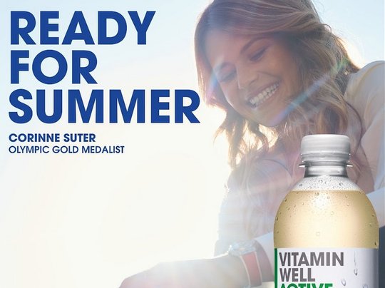 Corinne Suter avanciert zur Markenbotschafterin für Vitamin Well... (Bild: zVg)