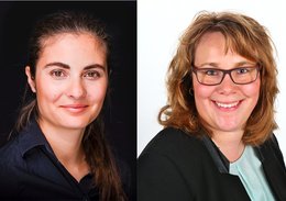 Fabienne Kleiner und Carmen Derrer (v.l.)