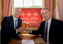 Thomas Amstutz und Alex Hürzeler (v.l.)