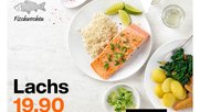 Die Kreativen von Branders haben die bekannten Migros-Primärfarben um das «Migros Restaurant Warm Grey» ergänzt... (Bild: zVg)