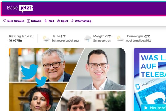 Weniger ist mehr: Schlichter Name, schlichtes Logo (Screenshot)