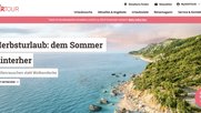 World Wide Web ist überall: Neben klassischen Buchungen über Reisebüros oder Reiseveranstalter könnten Kunden Angebote von Online-Plattformen wählen oder direkt bei Fluggesellschaften oder Hotels buchen...  (Screenshot Dertour)