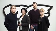 Ruth, Helfer, Häckel und Brandstätter (v.l.)