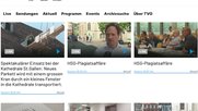 Auf dem linken Fuss erwischt: Das Bakom-Verfahren kommt, als mit Galledia soeben ein Mitbewerber ins Rennen um die Konzession eingestiegen ist. (Bild Screenshot TVO) 
