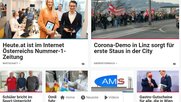 Das Portal lobt sich in eigener Sache. Vor ein paar Wochen hat es auch weniger schöne Schlagzeilen in anderen Medien gegeben...    (Screenshot Heute.at)