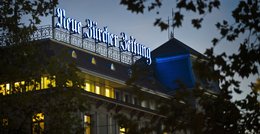 Das NZZ-Hauptgebäude an der Falkenstrasse