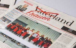 «Genial, mal so viele Frauen in der Zeitung!»