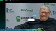 Bill Gates kann bei einem Talk auf «Techcrunch» dem NFT-Markt keine goldene Zukunft versprechen...        (Screenshot)