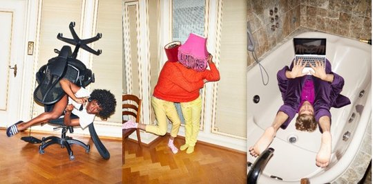 Die Ankündigungs-Kampagne mit vielen Sujets im obigen Stil verspricht: Es soll kreativ werden...          (Bilder: ADC, © Dan Cermak)