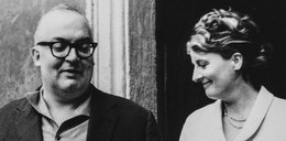 Friedrich Dürrenmatt mit seiner Frau Lotti.