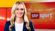 Neu moderiert sie «sportaktuell» (© SRF)