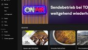 Die App und die Website sind immer noch nicht uneingeschränkt verfügbar... (Screenshot)