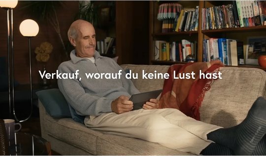 Vier neue Galaxus-Spots regen dazu an, Produkten ein zweites Leben zu schenken…   (Bild: Screenshot/zVg)