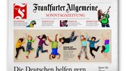 Bald Lesestoff für ein verlängertes Wochenende....               (Bild: FAZ)