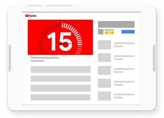 Die Anzeigenlänge der neuen Audio Ads ist gemäss Google auf 30 Sekunden begrenzt...