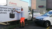 Die APG recycelt nach eigenen Angaben über 90 Prozent aller Plakatabfälle... (Bild: APG)