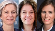 Frisch in den 17-köpfigen gfm-Stiftungsrat gewählt: Anna Hug, Mariateresa Vacalli und Veronika Elsener (v.l.)
