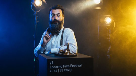 Der Regisseur durfte nicht ausreisen. Sein Produzent Sina Ataeian Dena sprang für ihn ein...(Bild: zVg)