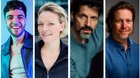 Als Hauptdarsteller unter Vertrag stehen Luca Hänni, Suanne Kunz, Pasquale Aleardi und Pierre Monnard... (v.l., Bild: © SRF)