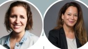 Romina Pernhardt (l.) und Michèle Meissner arbeiten neu für die Geschäftststelle des Verlegerverbandes...     (Bilder: LinkedIn)