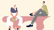 Markenwelt für einen Mentalcoach, der es sich zur Aufgabe gemacht hat, sich auf Jugendliche zu fokussieren...          (Illustration Agentur am Flughafen) 