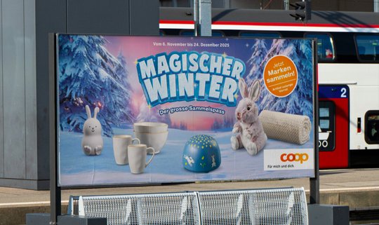 Wer Märkli sammelt, kriegt den Plüschhasen «Yuki» und Sternenzauber ins Kinderzimmer... (Bild: zVg)