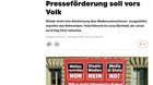 Am Ostersonntag über den «SonntagsBlick» publik gemacht: Leroy Bächtold war bereits 2022 gegen das Mediensubventionspaket dabei...    (Bild: Sobli/Screenshot)