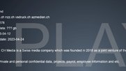Das Bekennerschreiben von Play im Darkweb...            (Bild: Inside IT)
