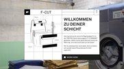 Die Landing-Page von Freitag für sein eigenes Taschen-Design...          (Bild: Dept)