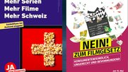 Offener Ausgang: Die Befürworter des neuen Filmgesetztes sind den Gegnern nur eine Nasenlänge voraus...