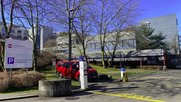 Das Gebäude inmitten von Zürich wird hoch bewertet...