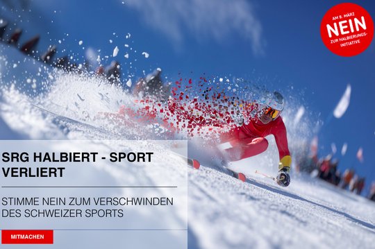 SwissSki bangt um die Sichtbarkeit des Schneesports... (Bild: zVg)