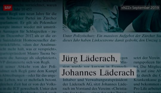 Der Film sei ruf- und geschäftsschädigend für das Schokoladenunternehmen, wurde am häufigsten kritisiert... (Bild Screenshot SRF)